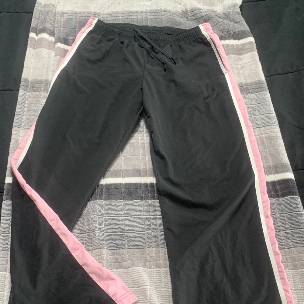Nike Women’s Sweatpants Pink and Black